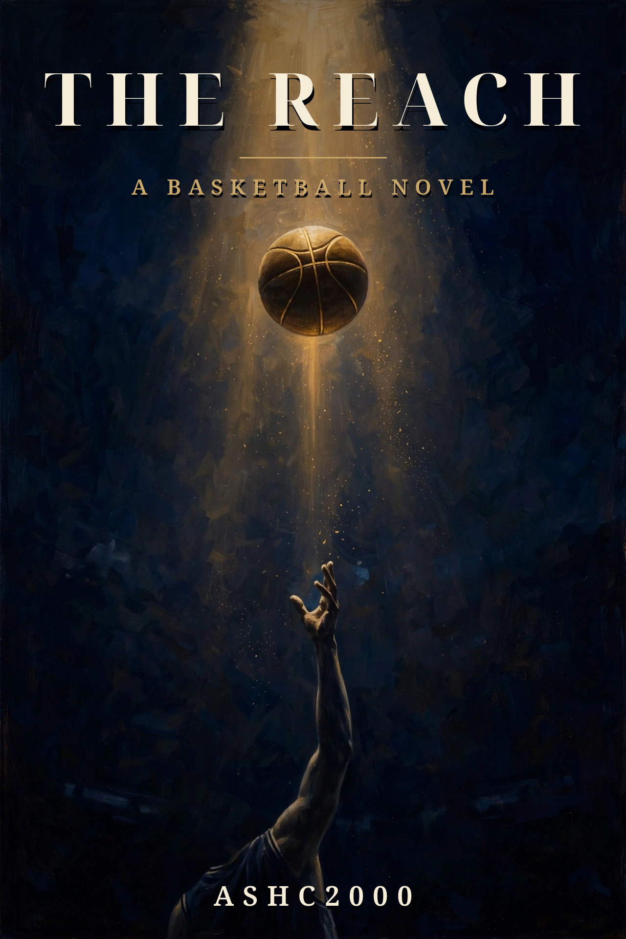 THE REACH cover — a guard under the arena lights